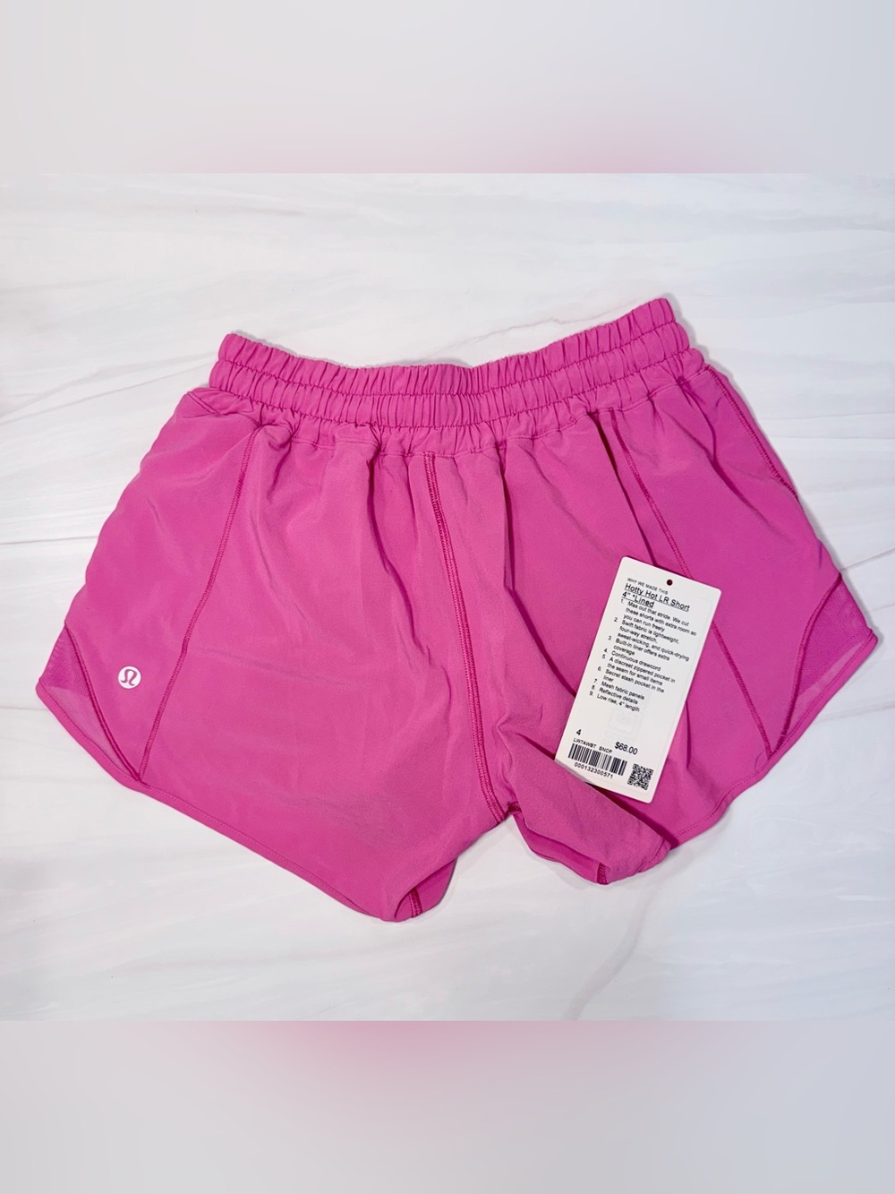 Lululemon Bundle Women’s Hotty Hot Shorts Pink, Teal, Coral, Black Size 4 - Picture 3 of 16